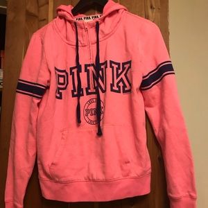 Victoria secret pink Half zip hoodie